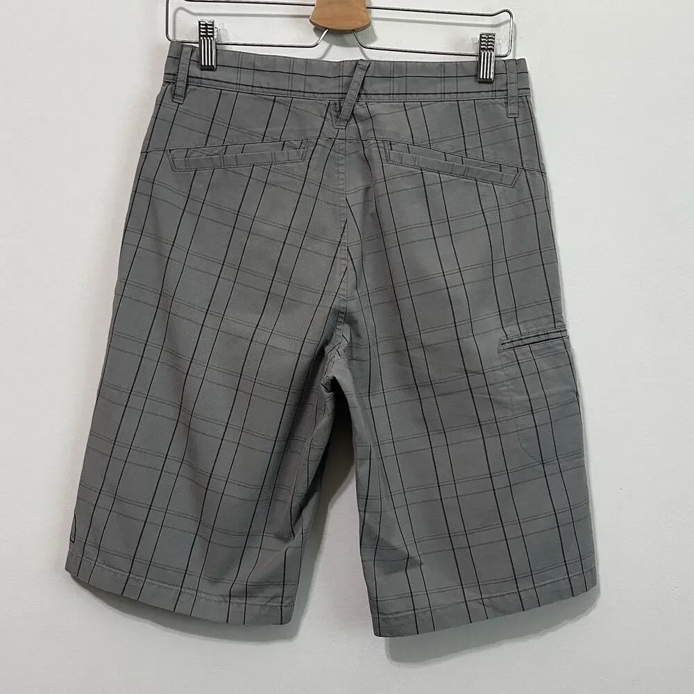 The North Face Shorts Mens‎ 30 Gray Plaid Cargo 11